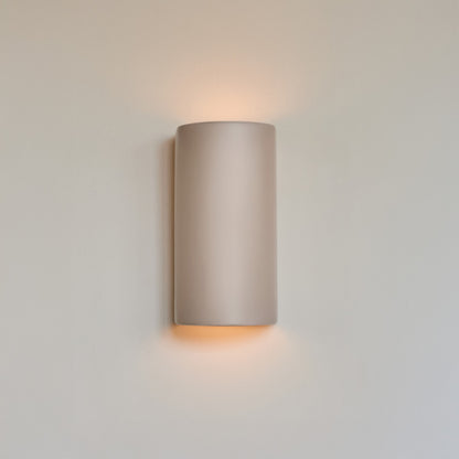 Ceramic wall light CURVE - Taupe